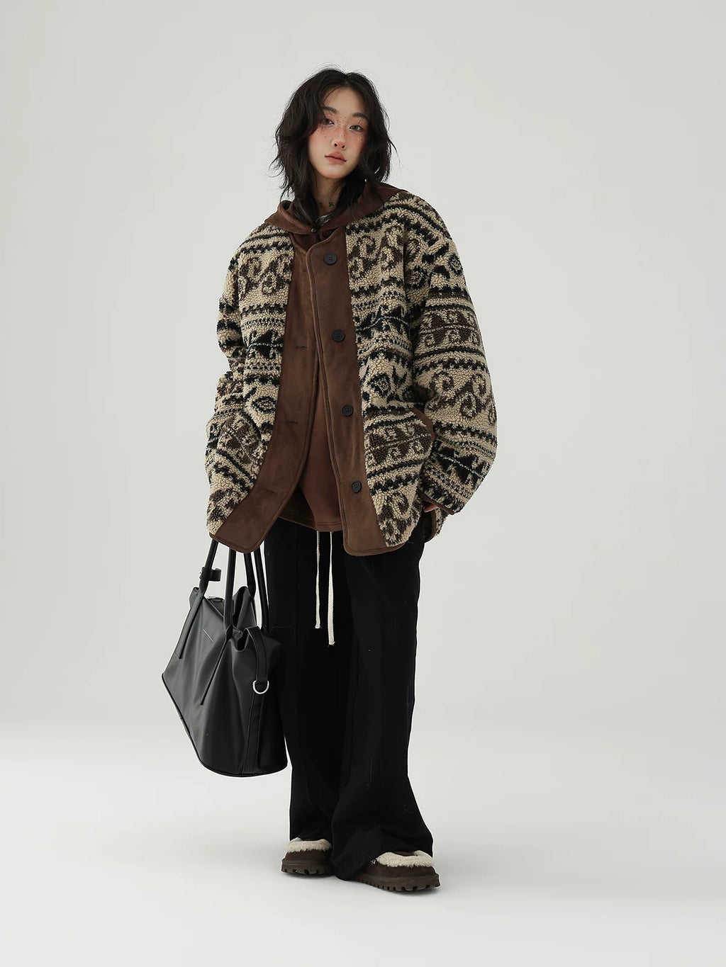 Acestudios Vintage Lamb Wool Cotton Jacket
