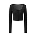 POPWEST Polka Dot Lace Bow 3-Piece Knit Cardigan Cami Skirt Set