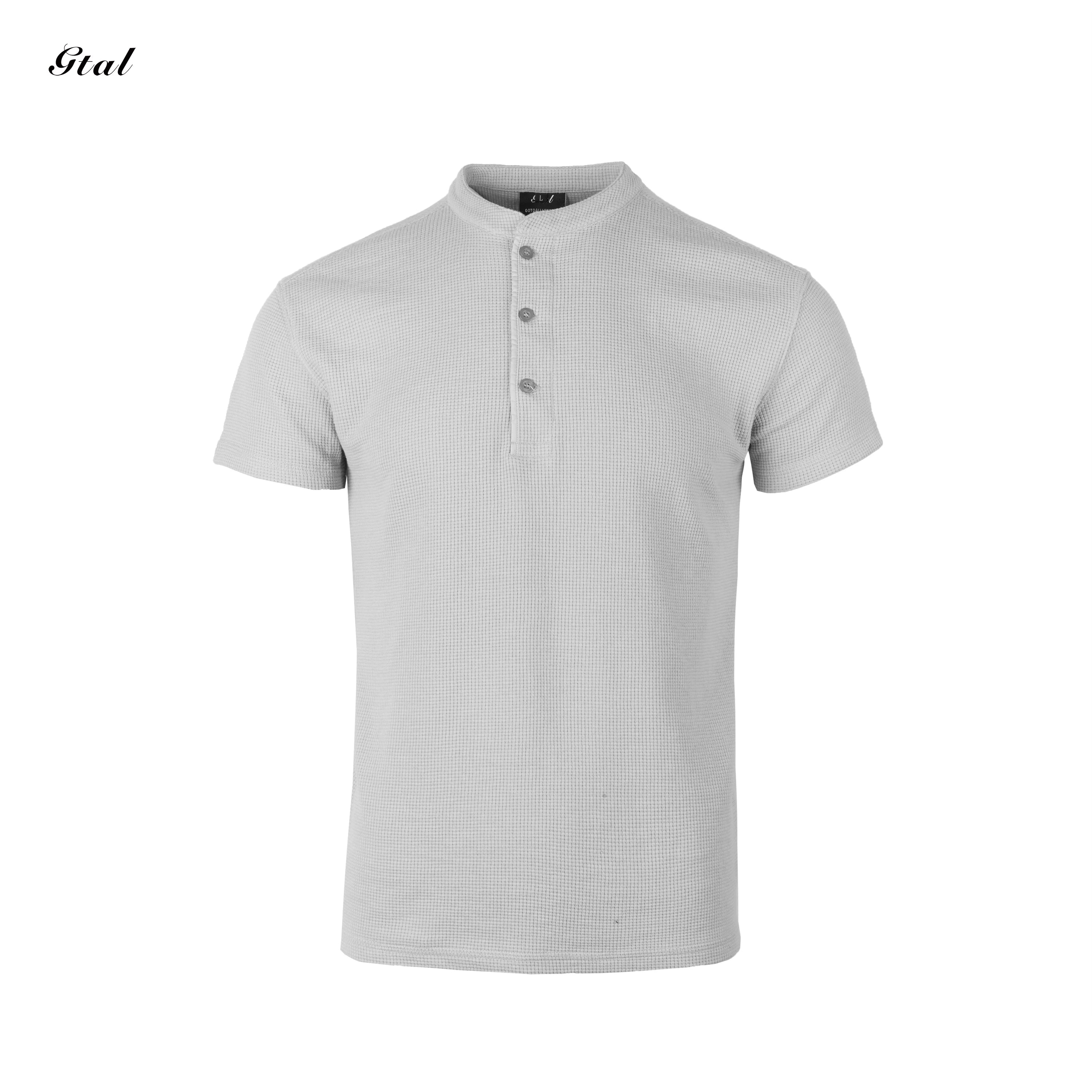 GTAL 26SS 270g Wrinkle-Resistant Henley Tee