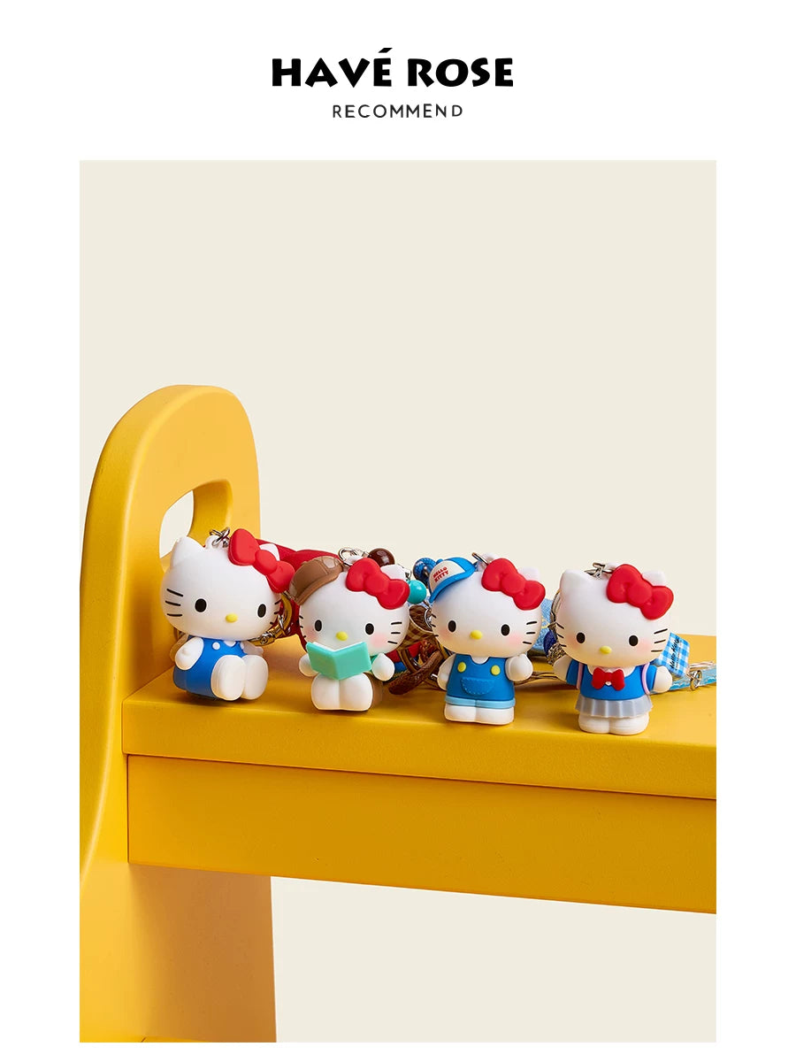 HAVEROSE Hello Kitty Cute Charm Keyring