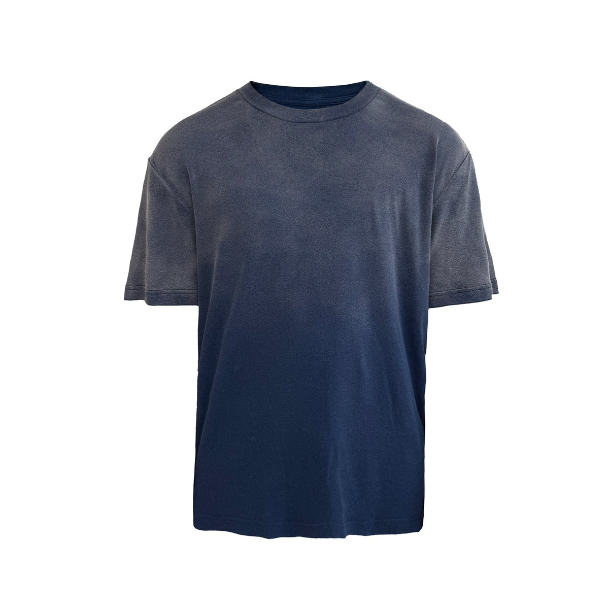 JCAESAR Washed Faded Snowflake Linen-Like Loose Tee