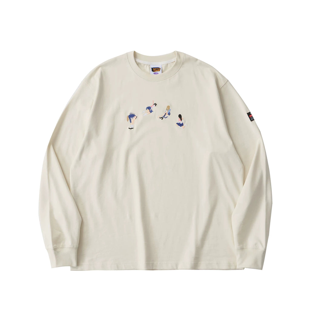 Battles Tokyo Heat Embroidered Loose Fit Tee