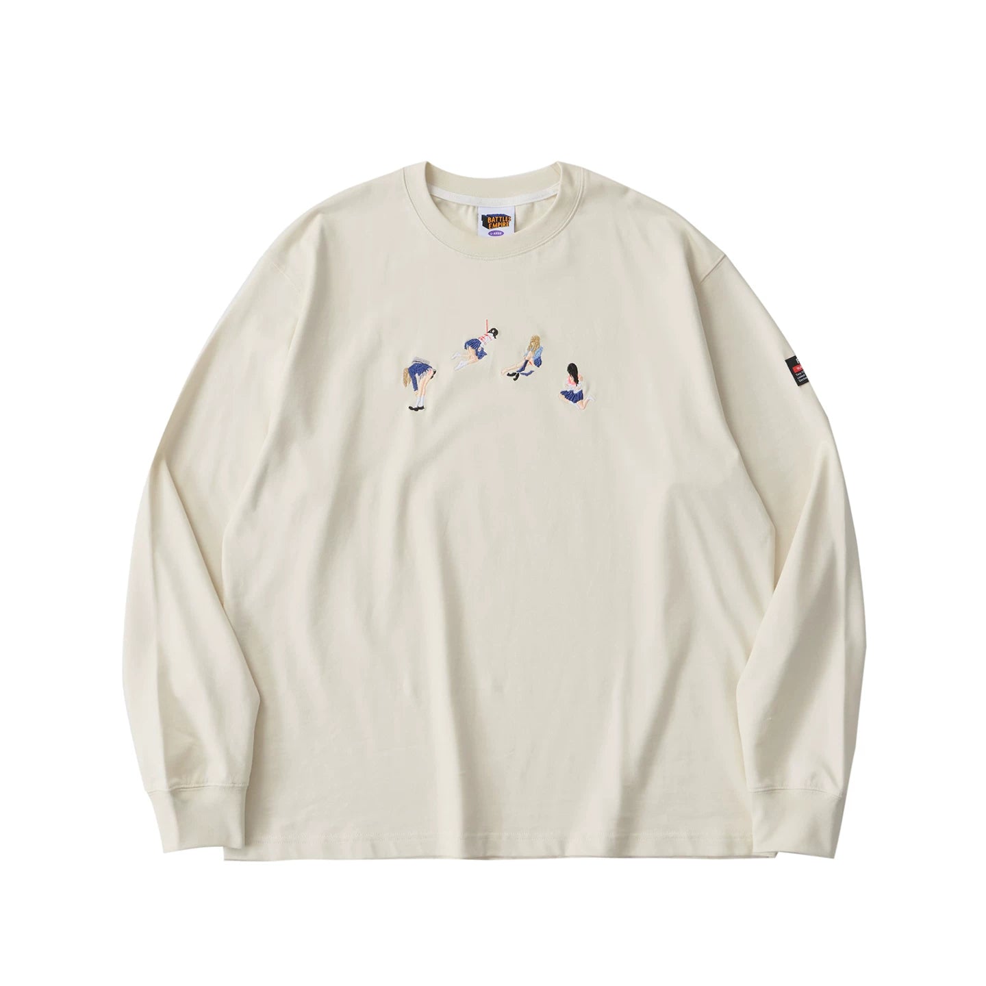 Battles Tokyo Heat Embroidered Loose Fit Tee