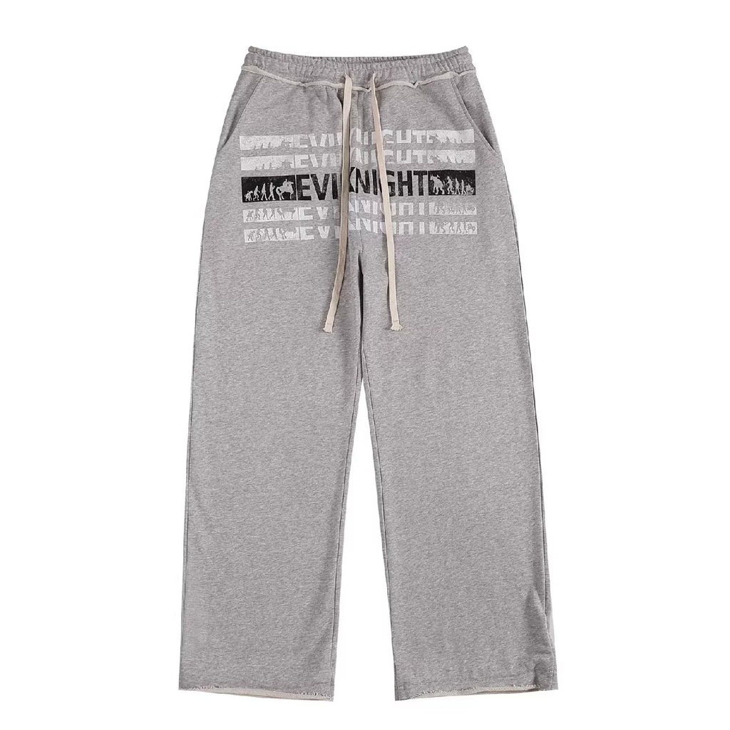 EK Demon Evolution 400g Loose Straight-Leg Sweatpants