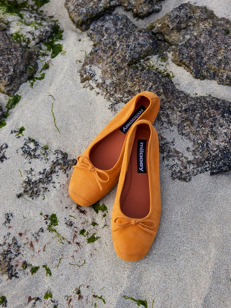 MILOOEY Bow Ballet Flat