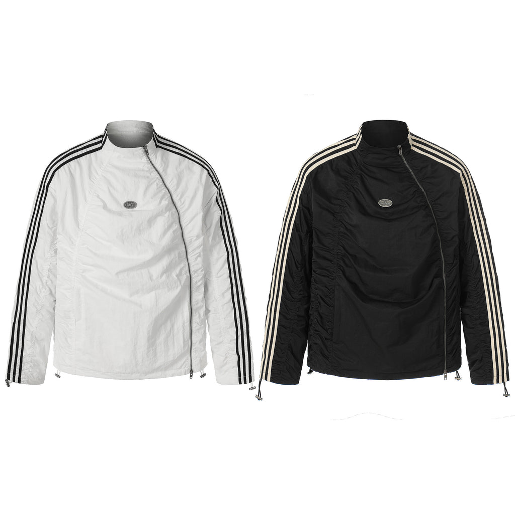 11KN Retro Zip-Off Windproof Hooded Jacket