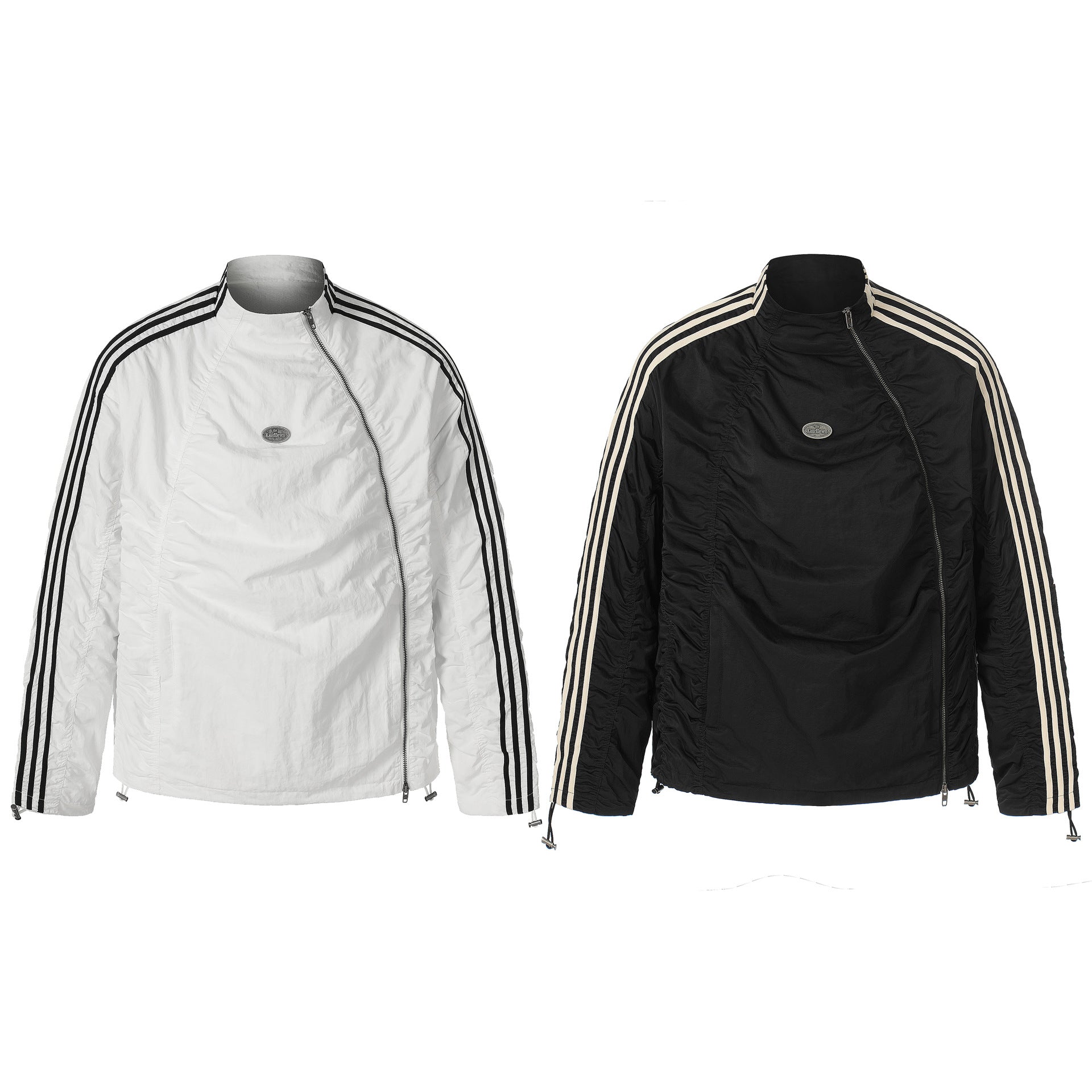 11KN Retro Zip-Off Windproof Hooded Jacket