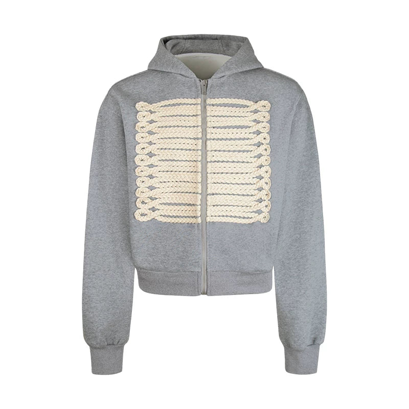 DM Tenacious Napoleon Hooded Cardigan