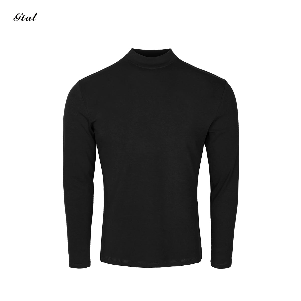 GTAL Waist-Slimming Half-Turtleneck Long-Sleeve Tee