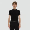 Azure Lisseur Slim Fit Breathable Wool-Blend Tee