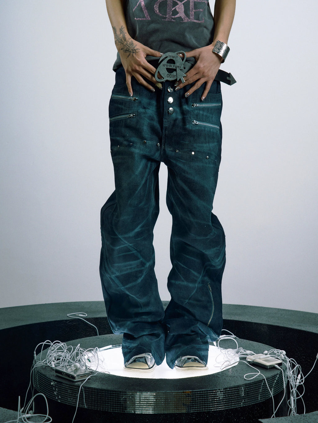 PAIKI Niche Versatile Jeans