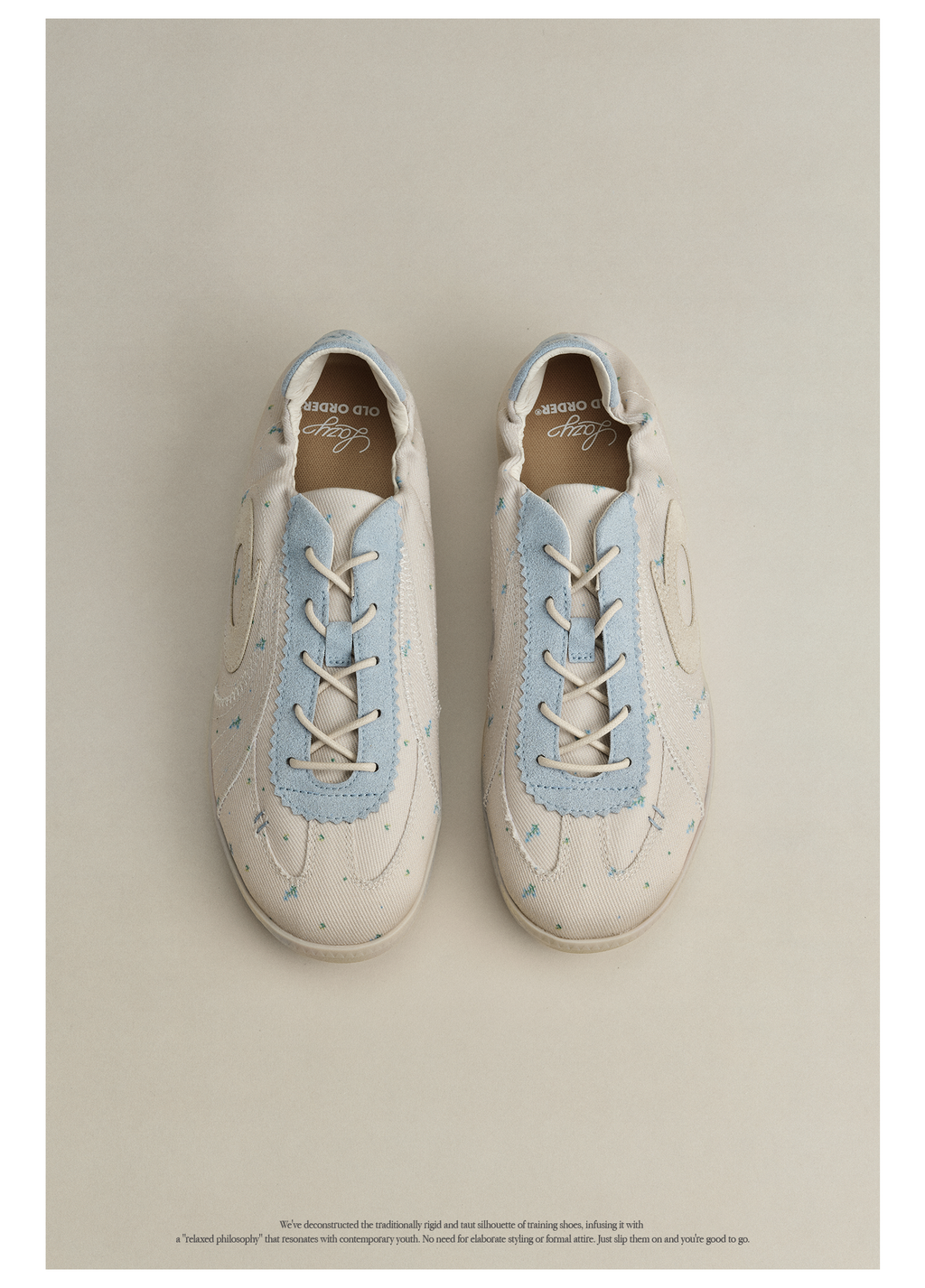 OLD ORDER Suede Lace-Up Training Sneaker