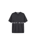 KNITRIOT Crew Neck Skin-friendly Breathable Knitted Sweater Tee