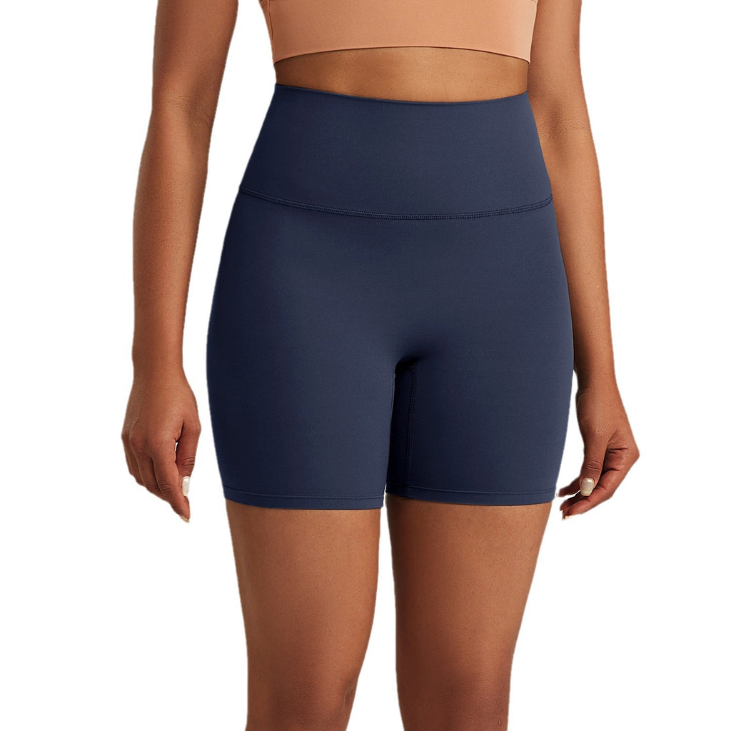 ATHENA LULU NUF No-Show Line High-Waist Tight Yoga Shorts