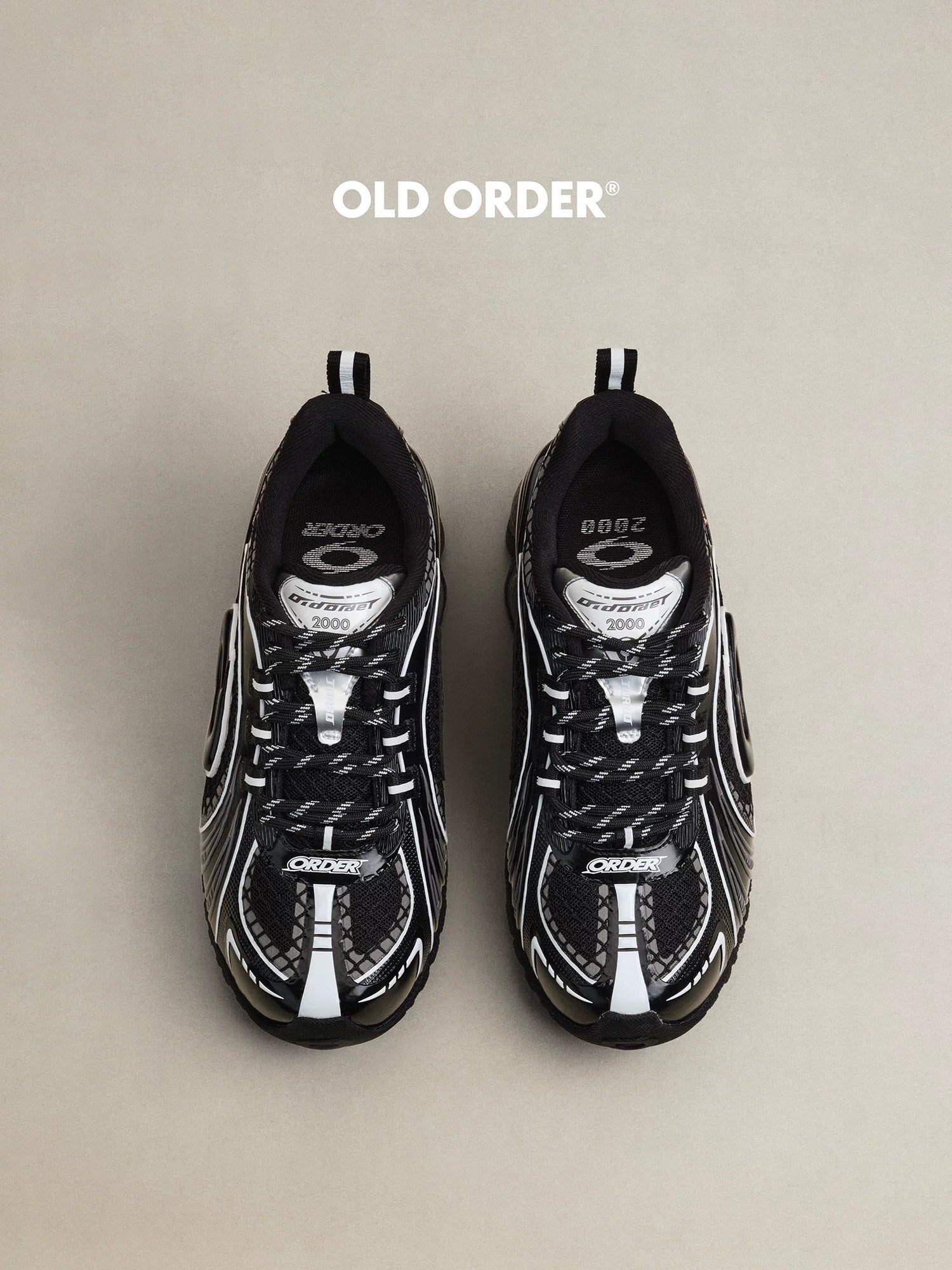 OLD ORDER Leather Chunky Lace-Up Dad Sneaker