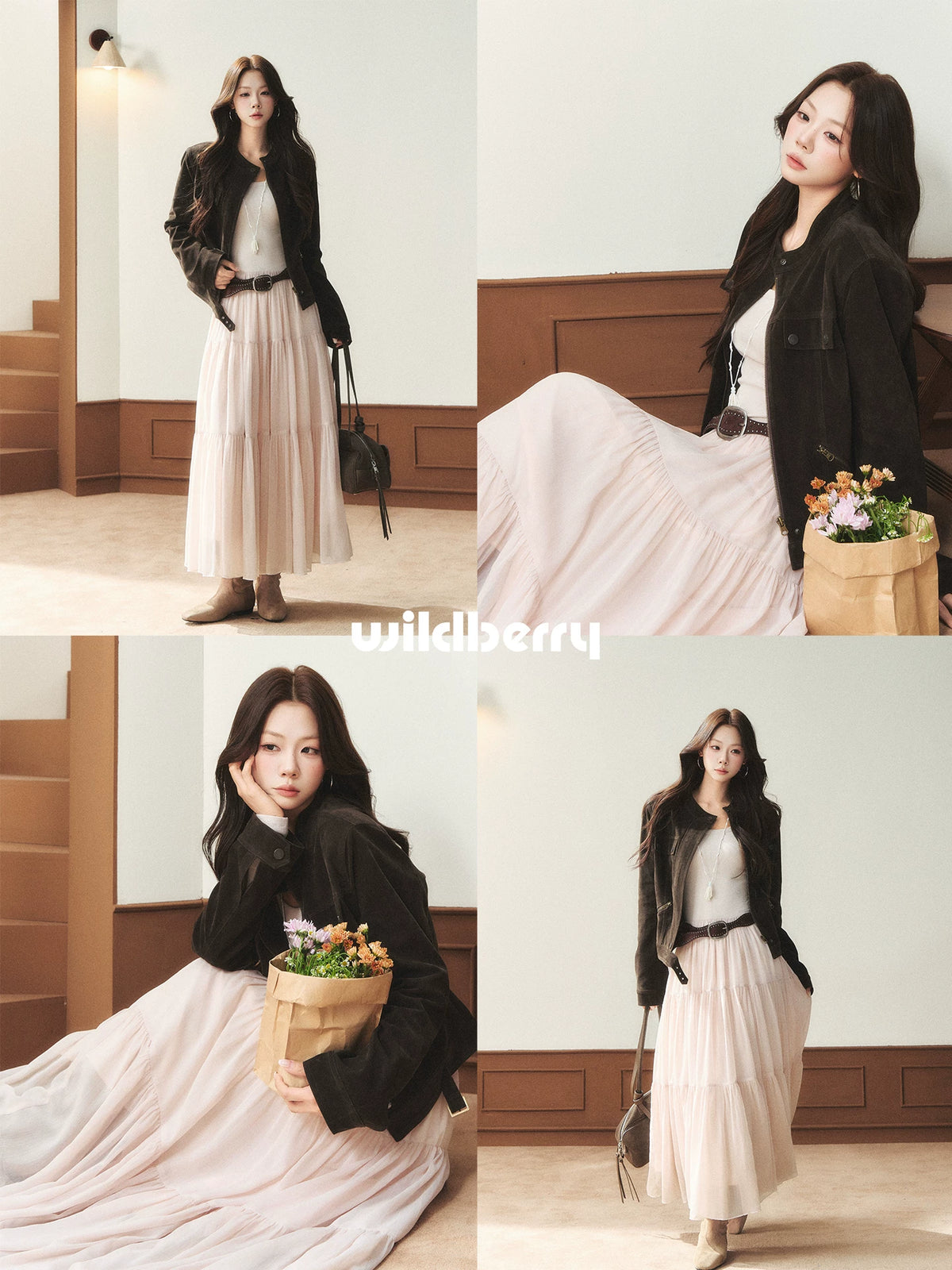 Wildberry Brown Retro Chic Cropped Jacket