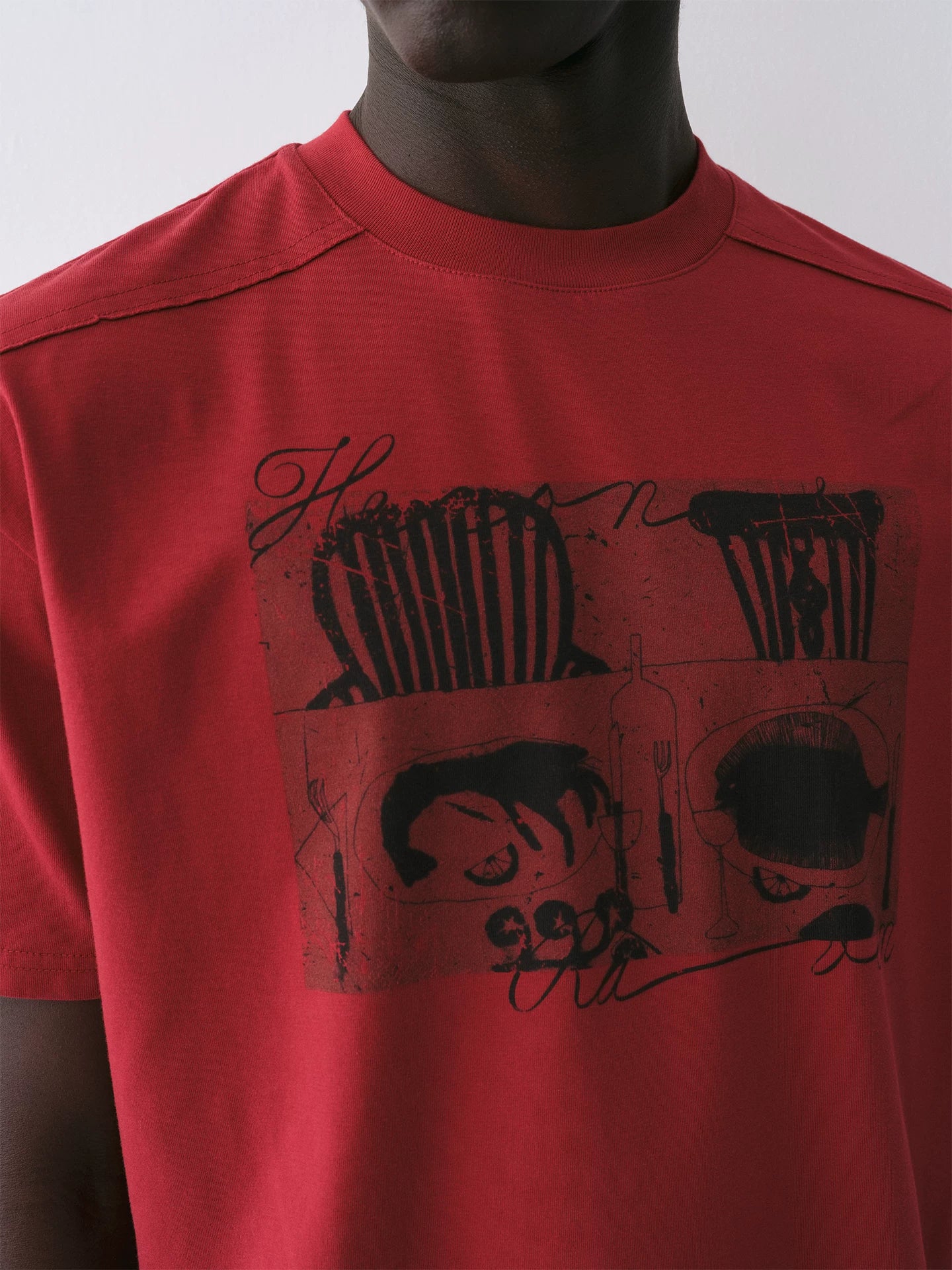 LIMPIDOCULUS Washed Red 400g Cool-Touch Tee