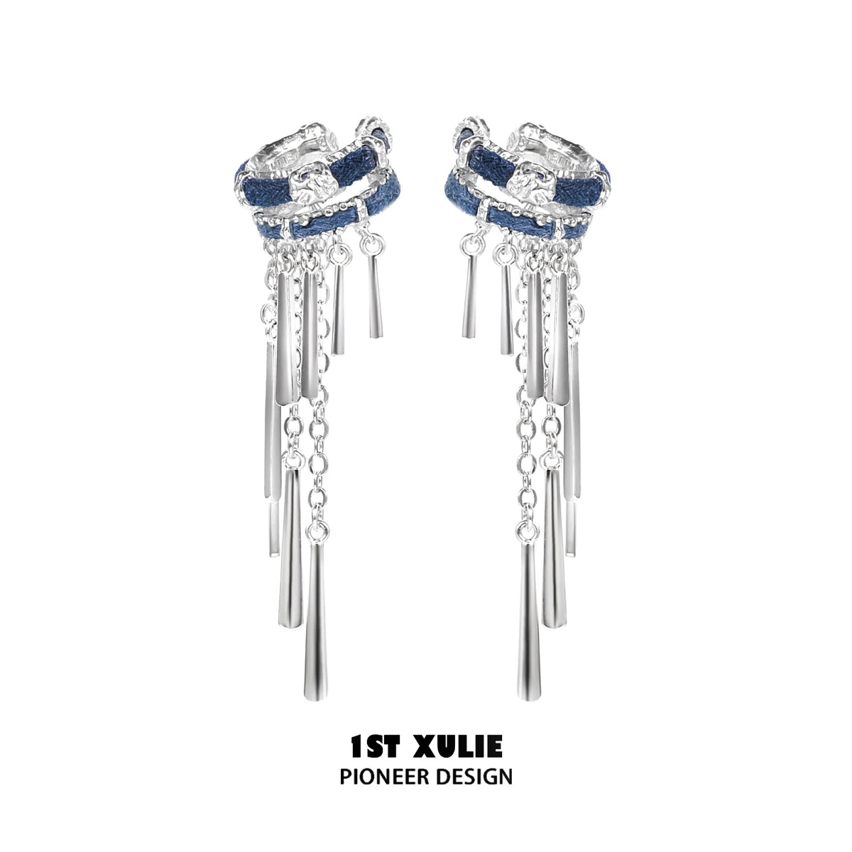 1ST XULIE Tassel Ear Cuff No-Piercing Ethnic Ear Wrap Earring