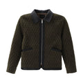 ZOZOFOREST Suede Hand-stitched Leather Jacket