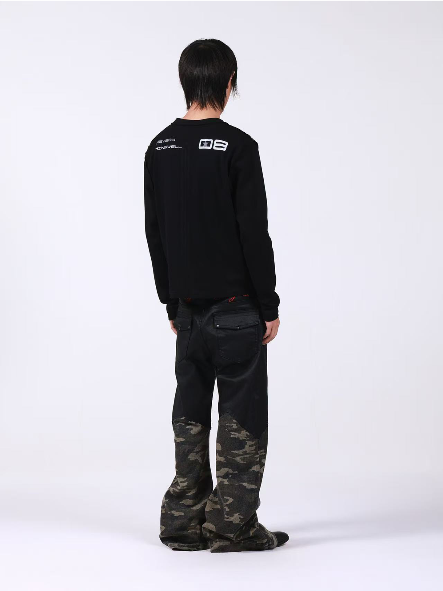 DETW Red Star 230g Wrinkle-Resistant Drop-Shoulder Sweatshirt