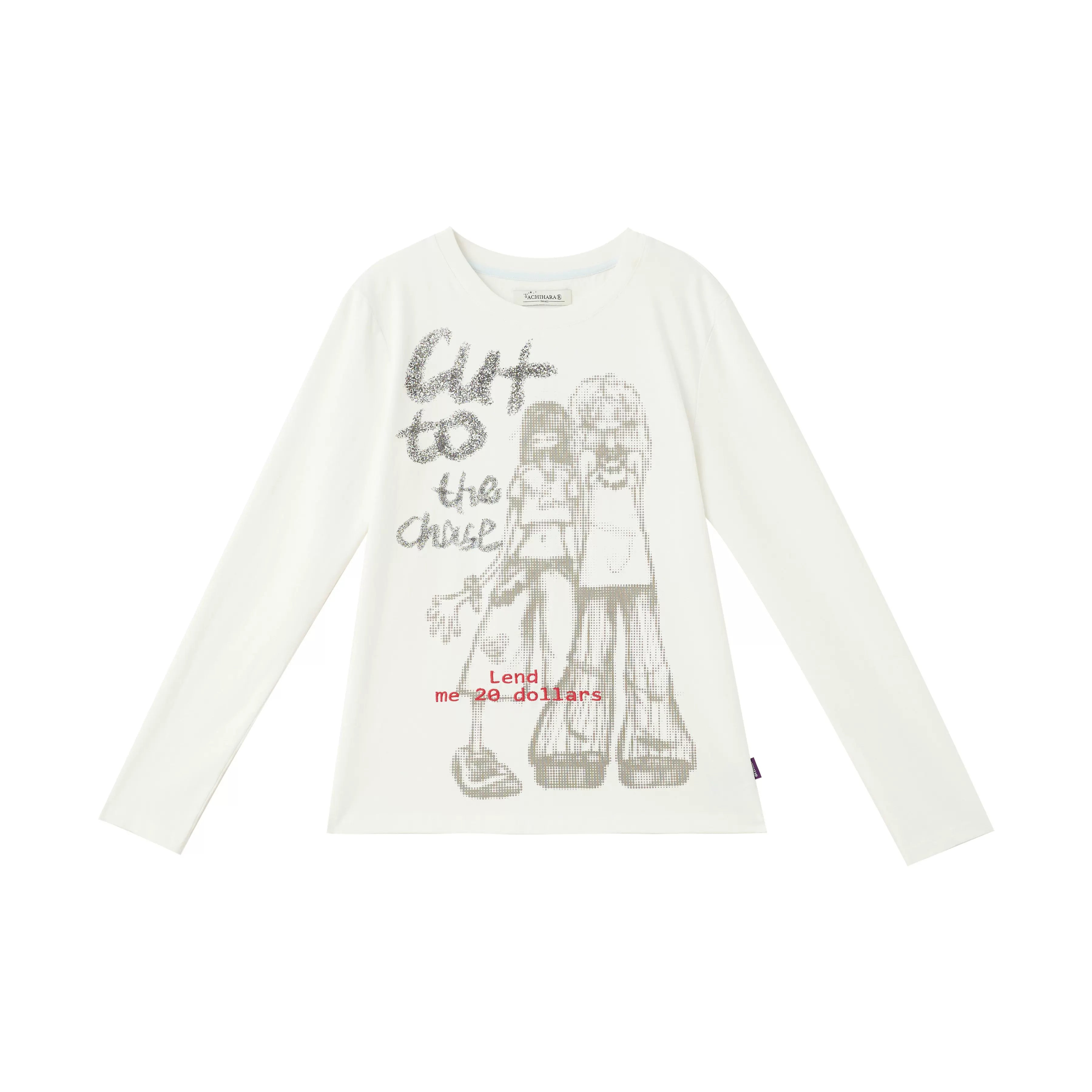 Achihara Friend Loan 100% Cotton Breathable Oversized Tee