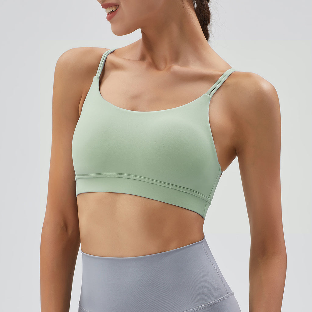 Athena Lulu Naked Yoga Vest Beautiful Back Sexy Suspender