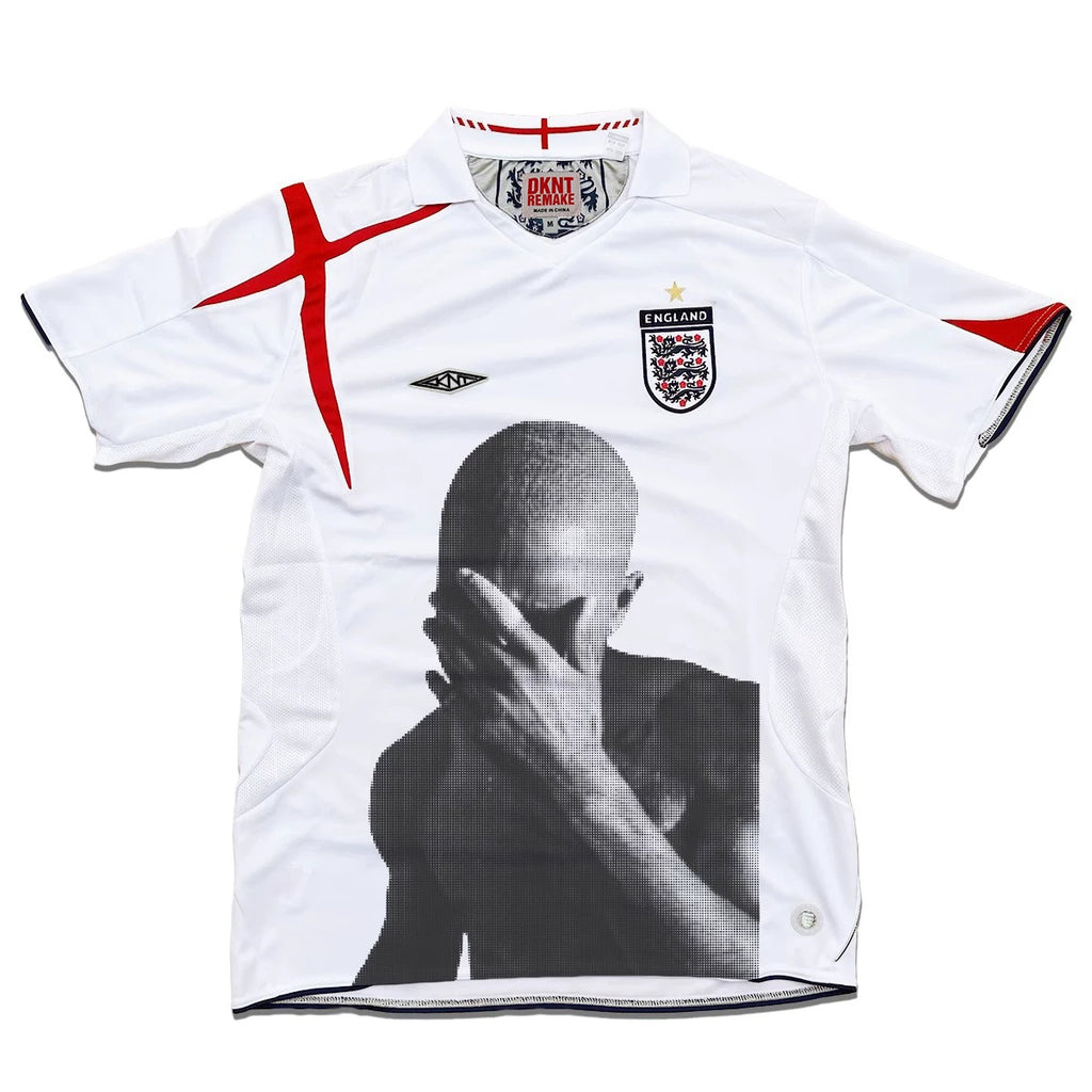 REMAKE Portrait Print Casual Jersey Tee
