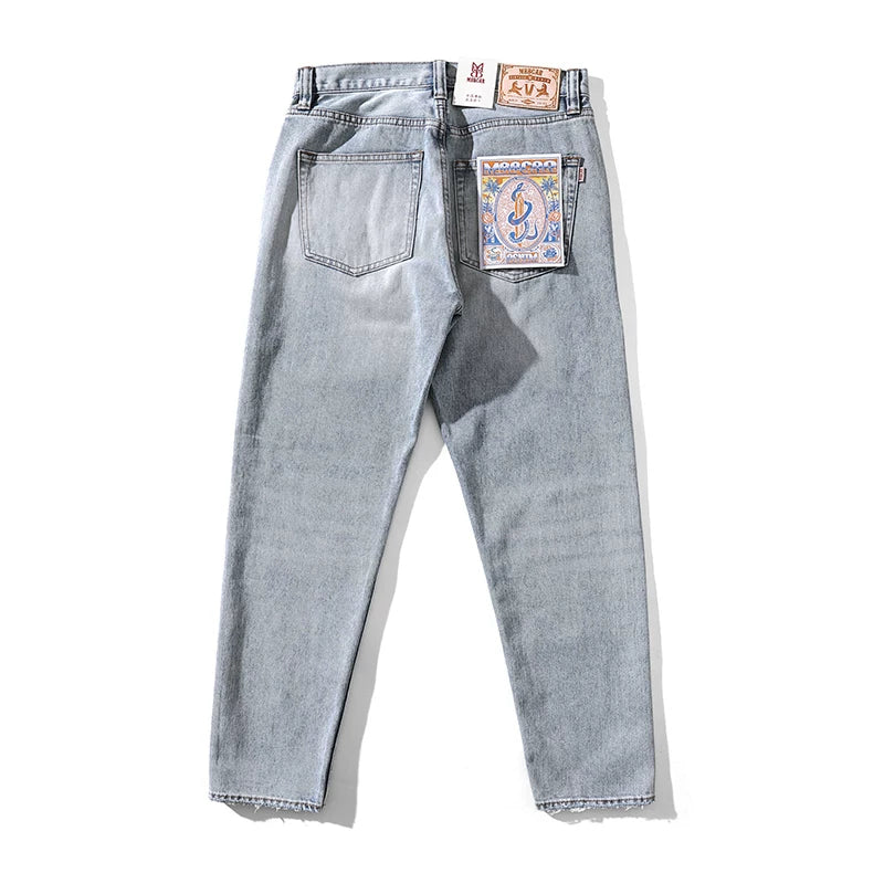 Mbbcar Cool 11.6oz Stretch Selvedge High-Waist Jeans