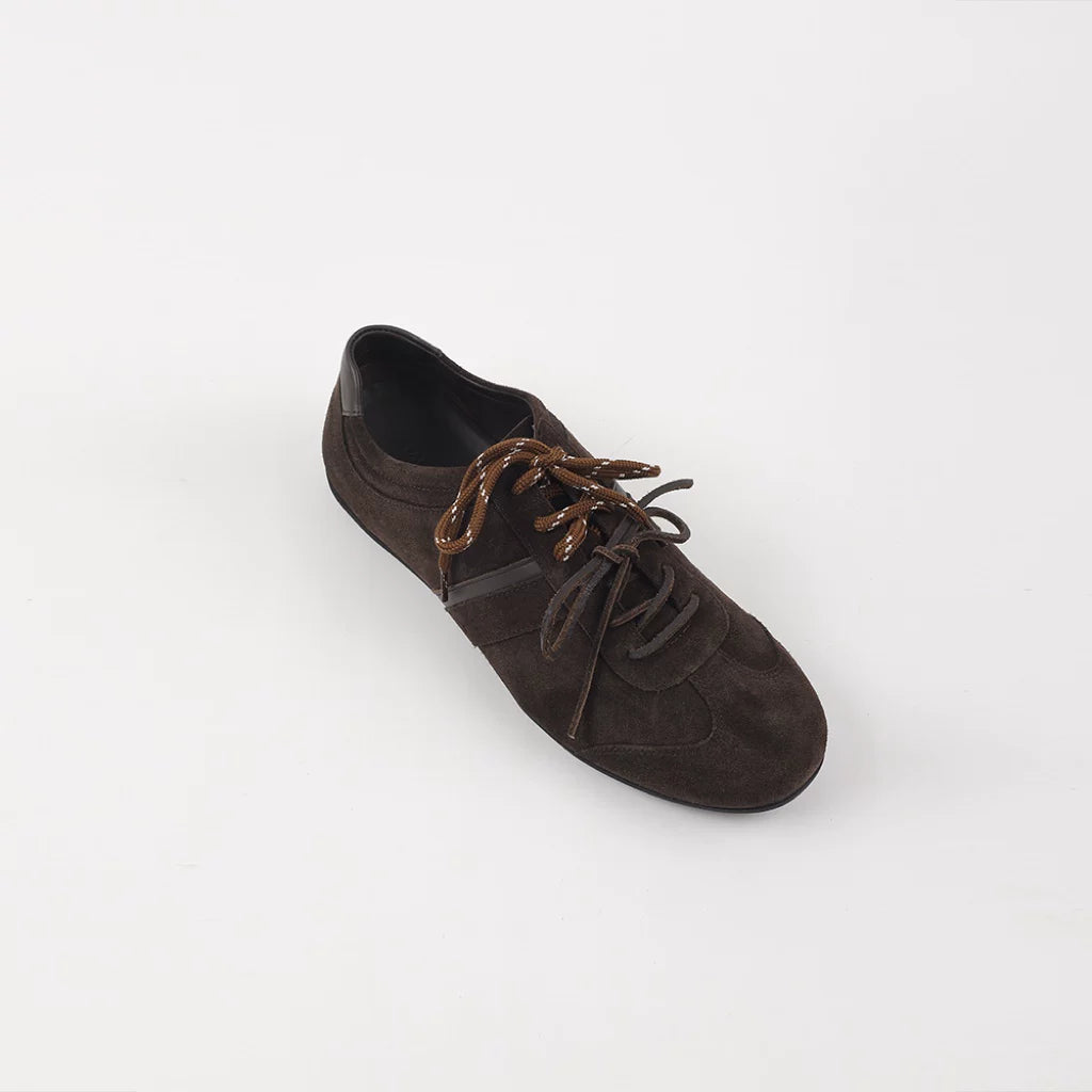 AMBSOM Suede Lace-Up Derby