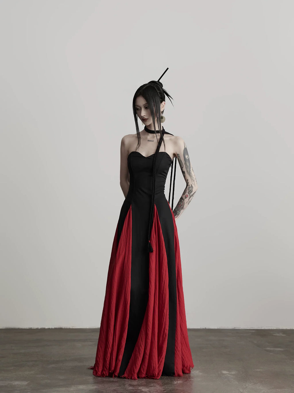 INDULGE Strap Suspender Dress