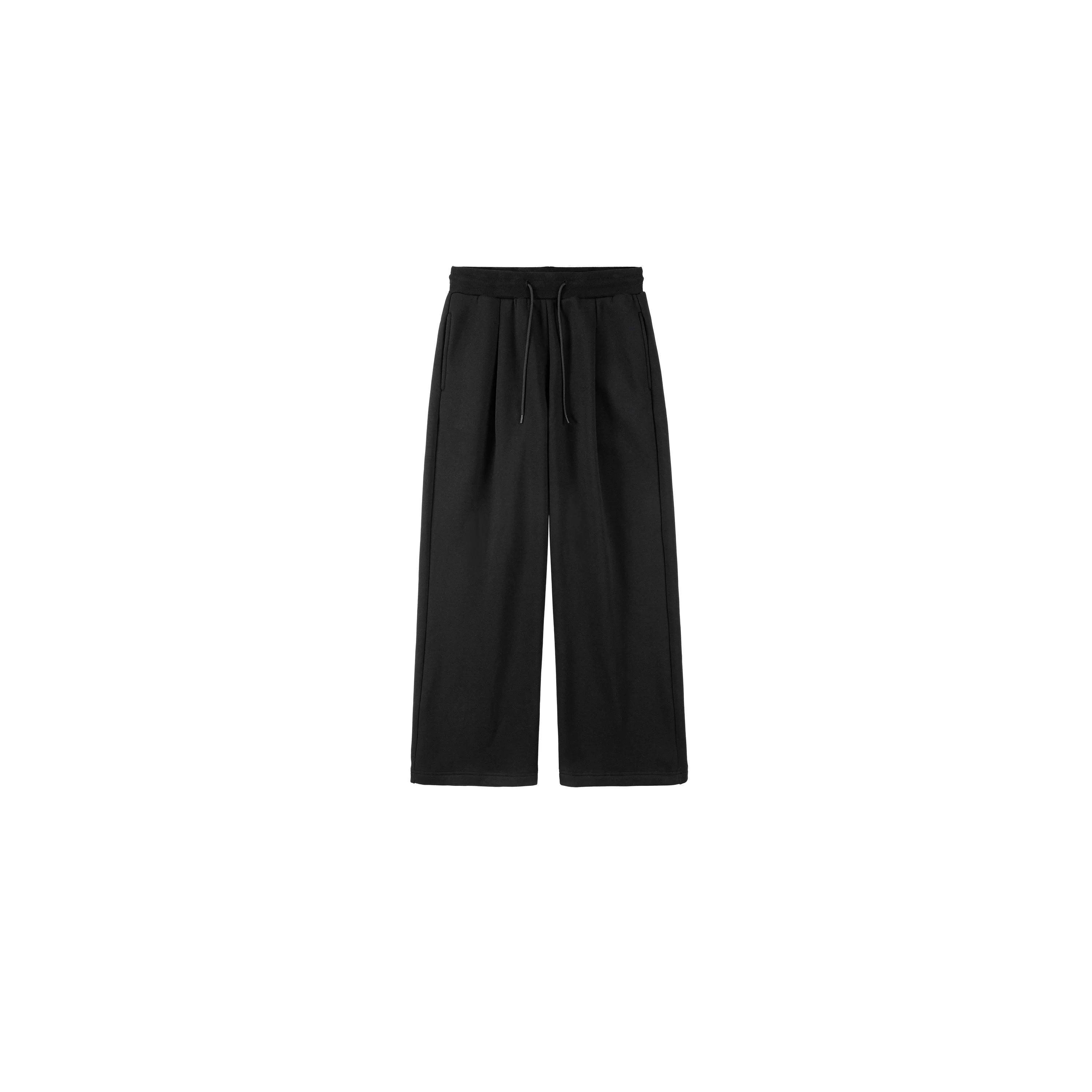 PLUS NO LOGO Loose Casual Versatile Micro-pull Sweatpants