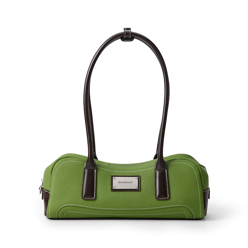 SmoSmos Long-Handle Underarm Bag Baguette Bag Shoulder Handbag
