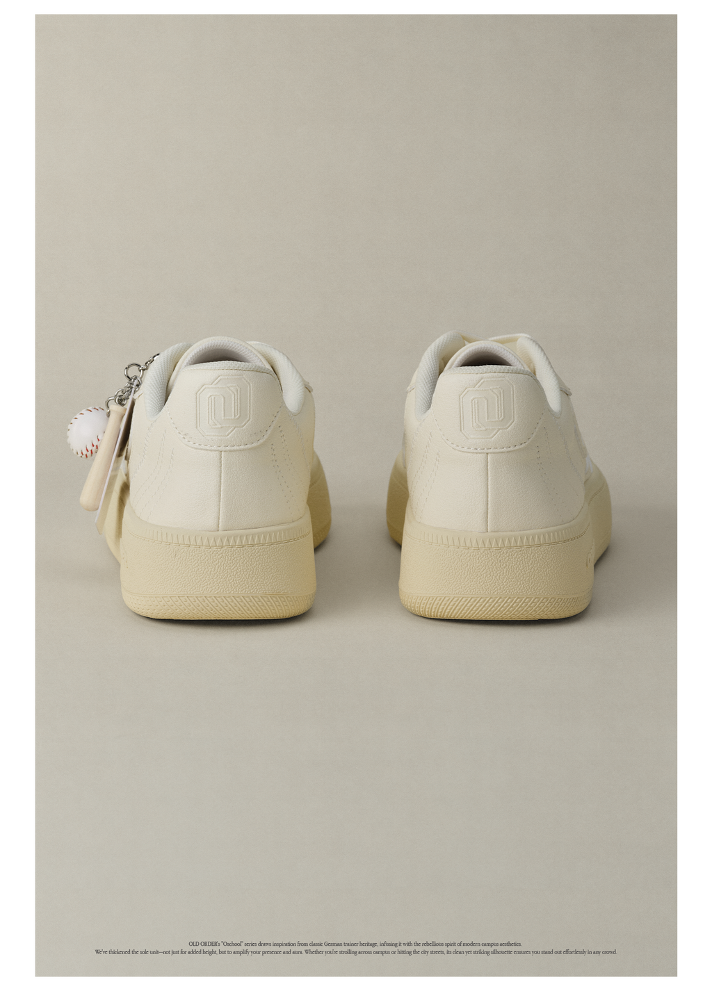 OLD ORDER Leather Platform Sneaker