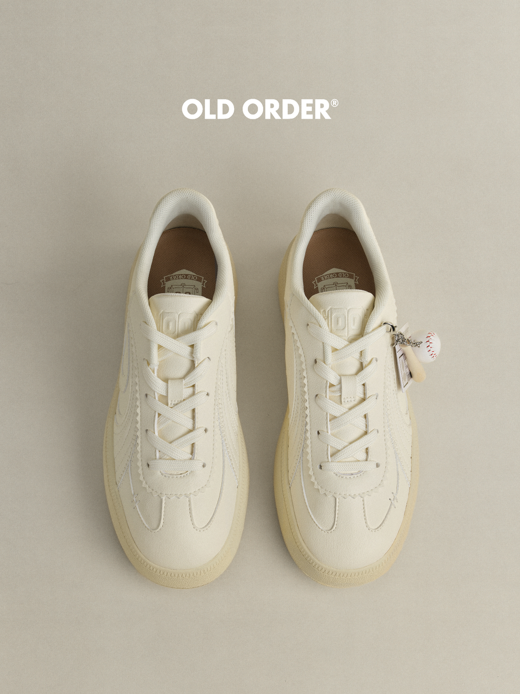 OLD ORDER Leather Platform Sneaker