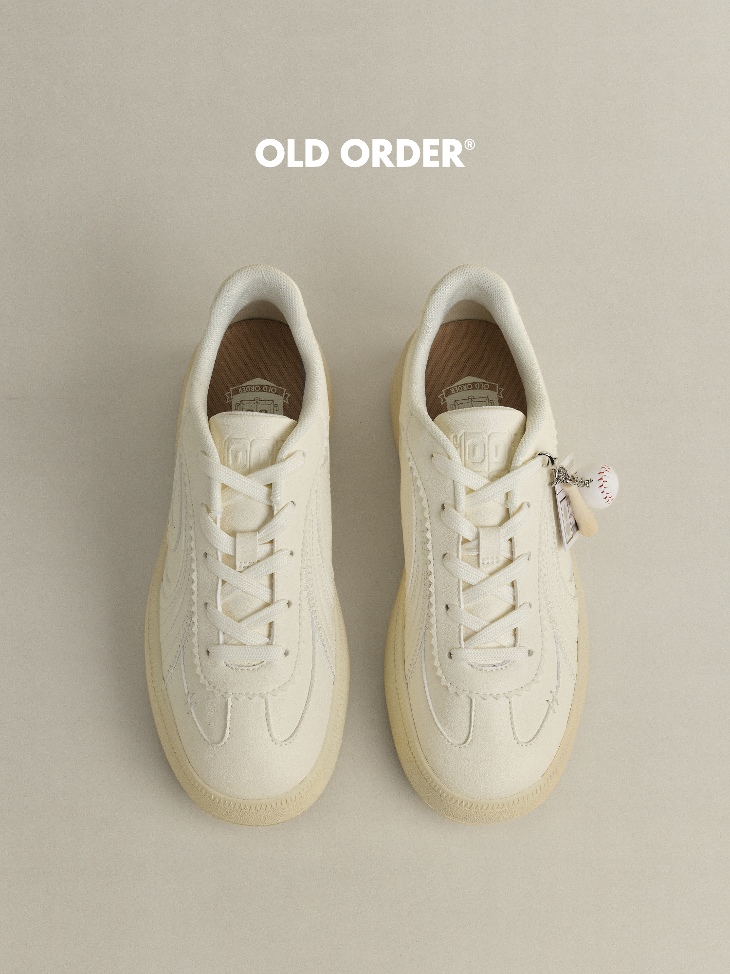 OLD ORDER Leather Platform Sneaker