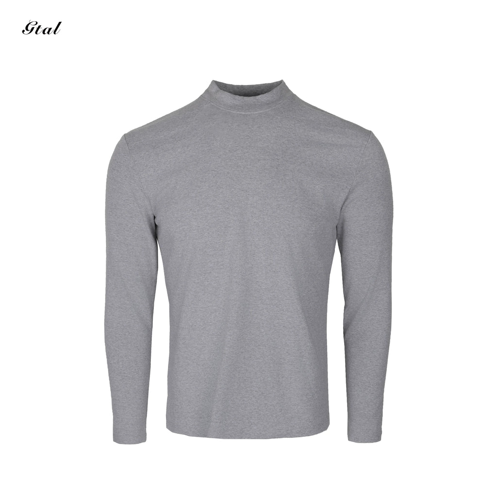 GTAL Waist-Slimming Half-Turtleneck Long-Sleeve Tee