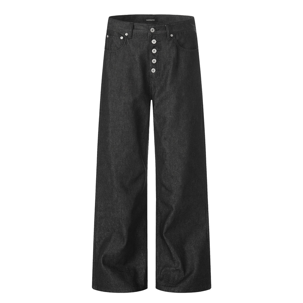 11KN 11oz Raw Denim Straight Leg Jeans