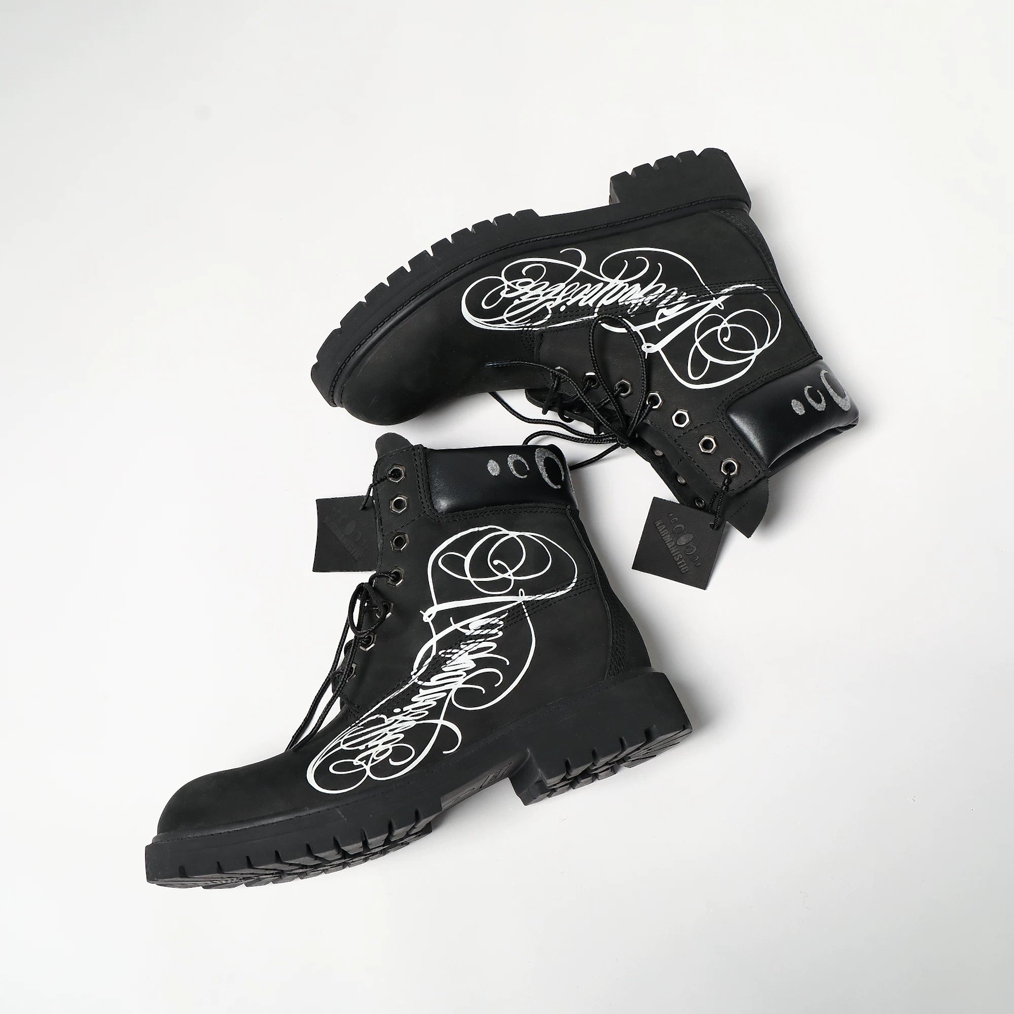 KARMANISTIC Vintage High Top Martin Boots