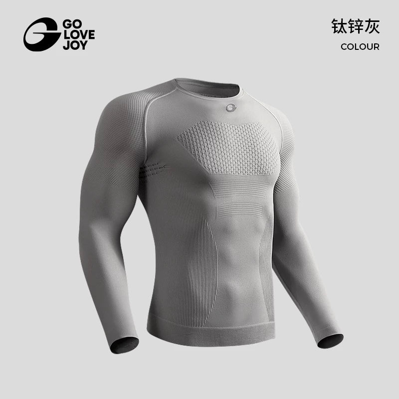 Golovejoy Quick Drying Slim Fit Sports Long Sleeve