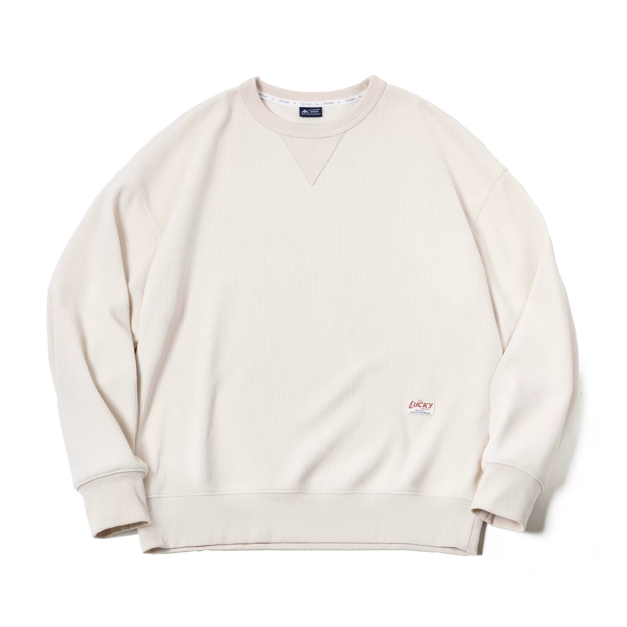 Madden retro heavy chenille round neck sweater