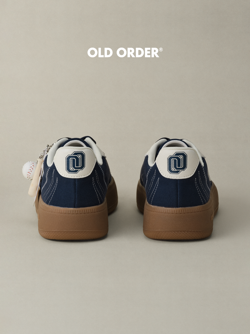 OLD ORDER Turbo Lite Yale Blue Thick Sole Dad Shoe