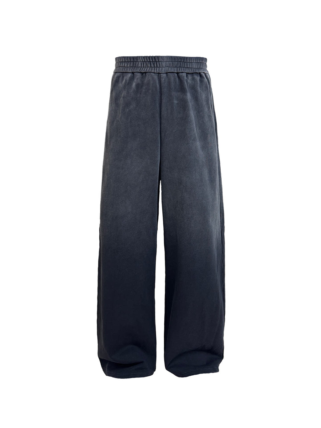 JCAESAR Washed Straight-Leg Relaxed Terry Cotton Pants
