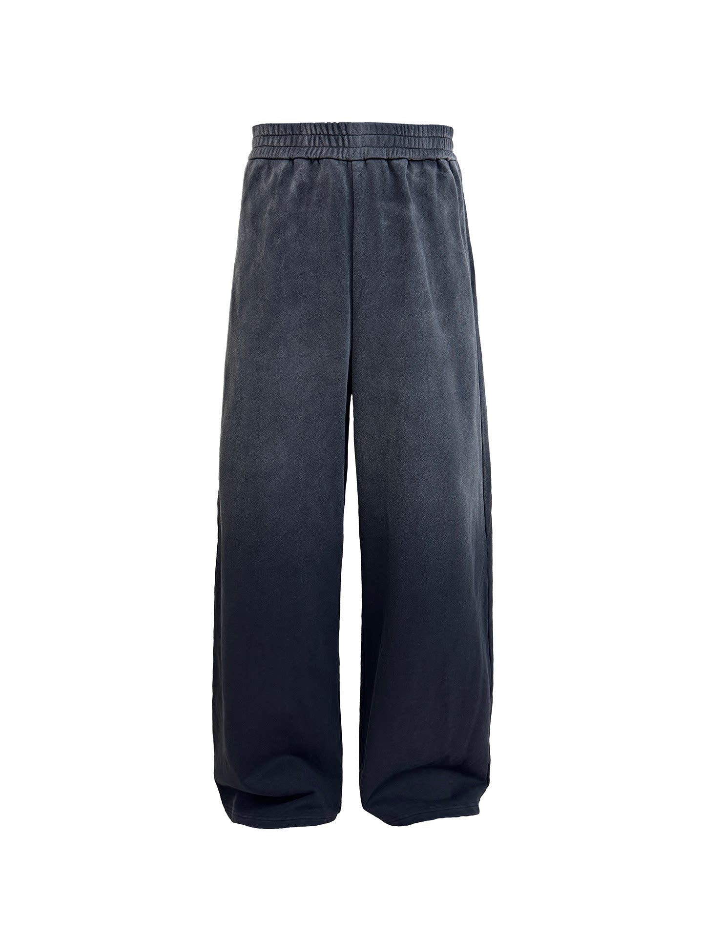 JCAESAR Washed Straight-Leg Relaxed Terry Cotton Pants