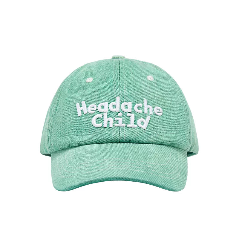 HEADACHE Embroidered Curved Brim Cap