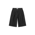 SINONOME 11oz Fade-Resistant Wide-Leg Capri Jeans