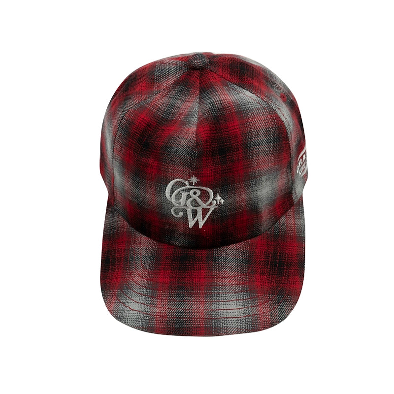 GRAF Vintage Plaid Embroidered Baseball Cap