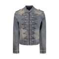 DM Tenacious Mountain Wild Washed Cropped Denim Jacket