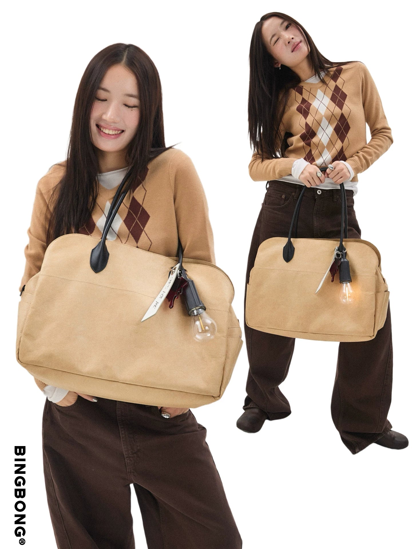 BINGBONG Shoulder Large Capacity Travel Bag