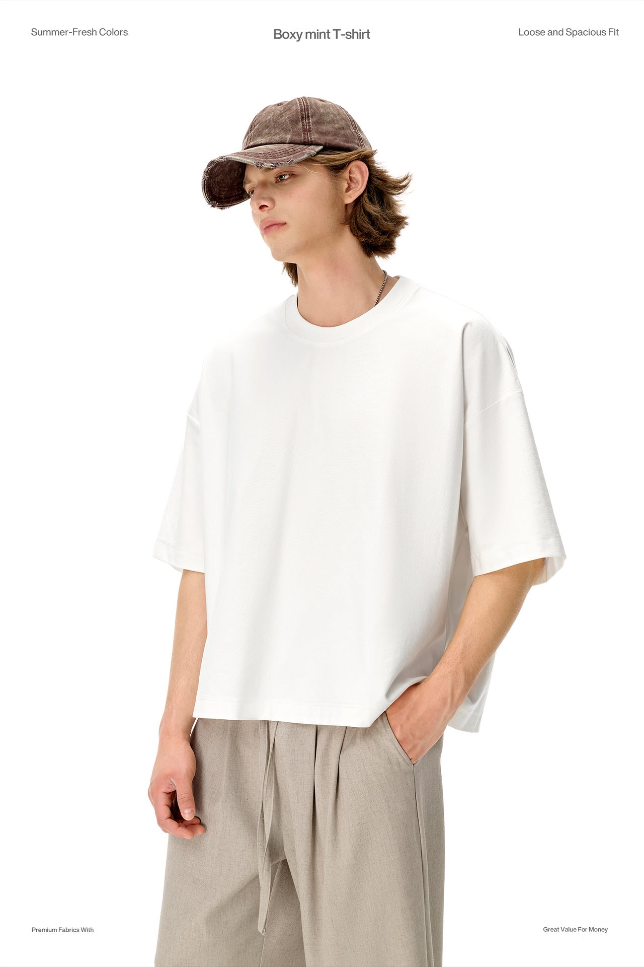 INF Boxy Mint Tee
