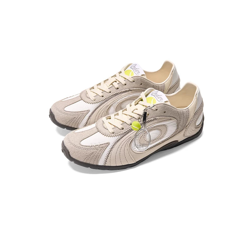OLDORDER Vintage Color-blocking Casual Shoes